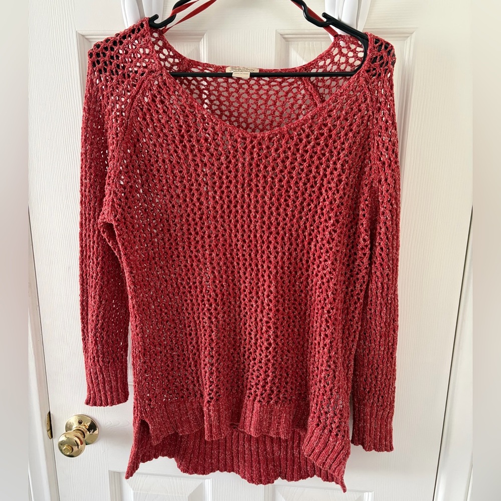 Lucky‎ Brand Open-Knit Sweater